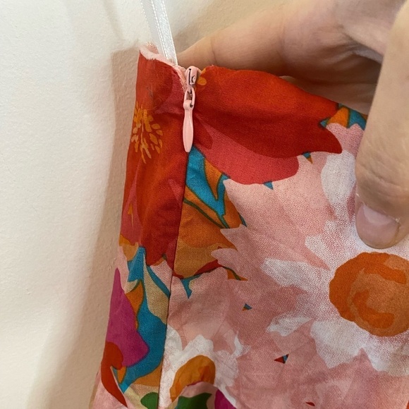 NWT Ebby and I Miabella Floral One Shoulder Mini Dress - Picture 11 of 11